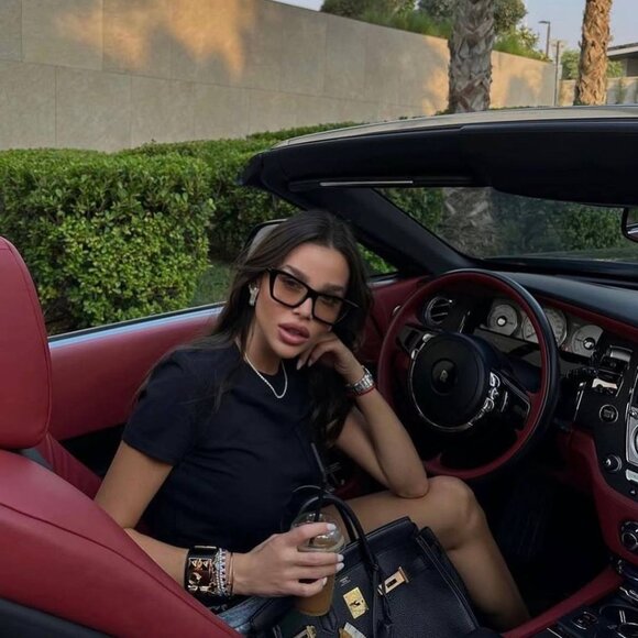 Saint Laurent SL276 MICA 025 Sunglasses Black Cat Eye Frame, Clear Lenses - Picture 5 of 14